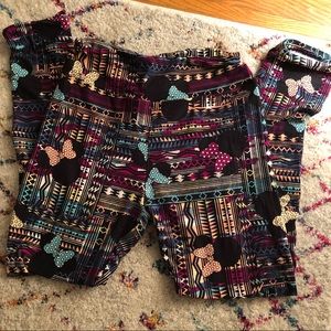 LuLaRoe OS Minnie Aztec Leggings